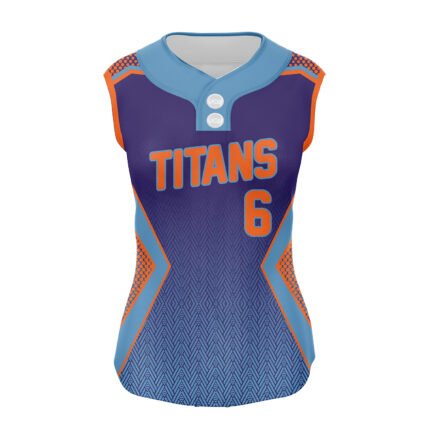 Sleeveless 2-Button Jerseys | Custom Teamwear Supplier