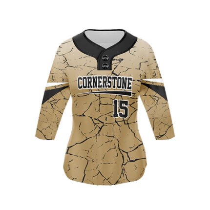 3/4 Sleeve Sublimation Jerseys