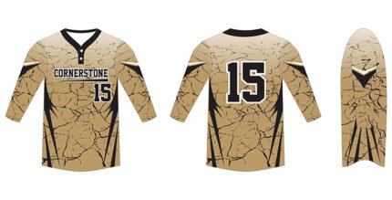 3/4 Sleeve Sublimation Jerseys