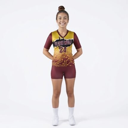 Custom Sublimated Volleyball Uniforms for Women
